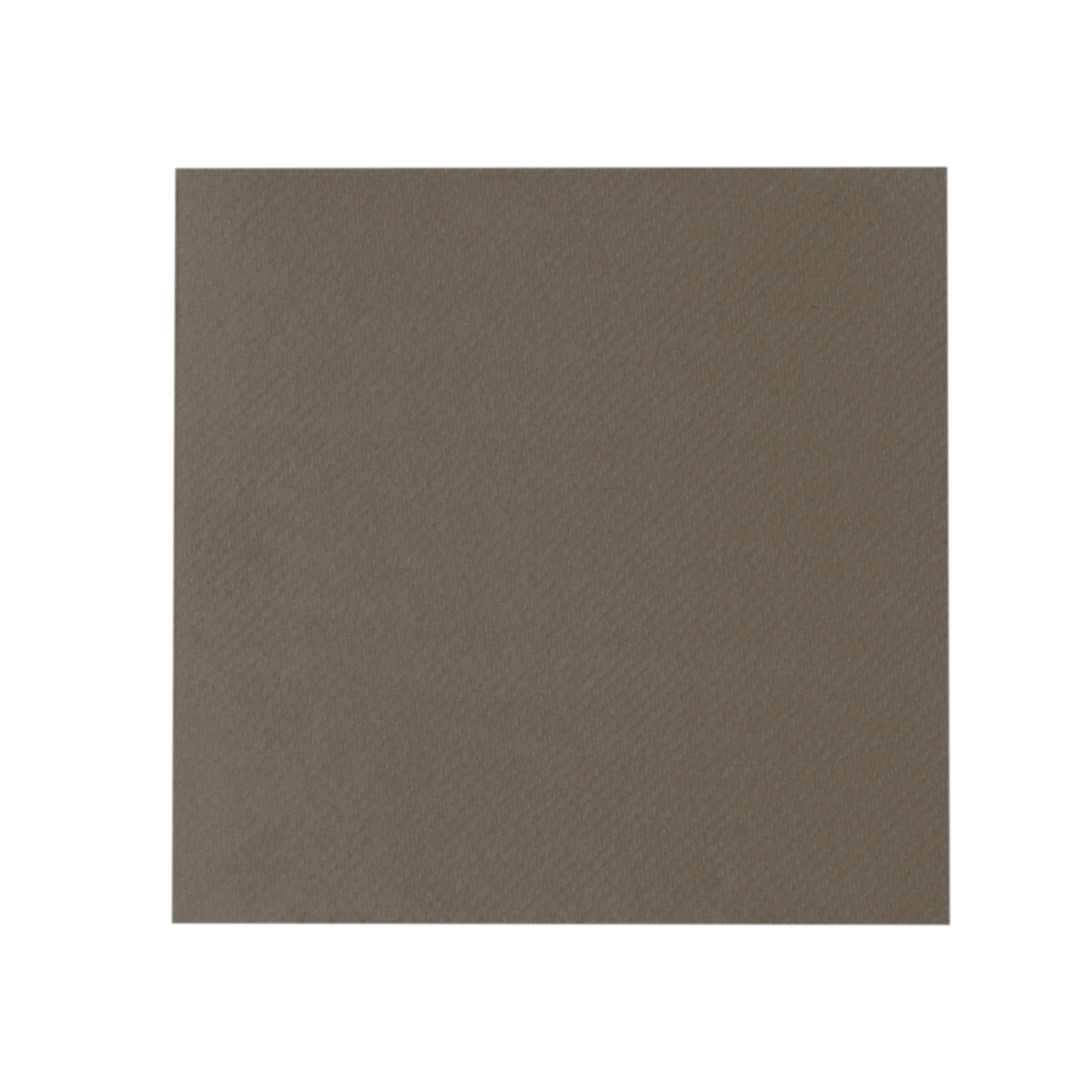 Mank Serviette Linclass-Light 1/4 Falz, 24 x 24 cm, Basic braun