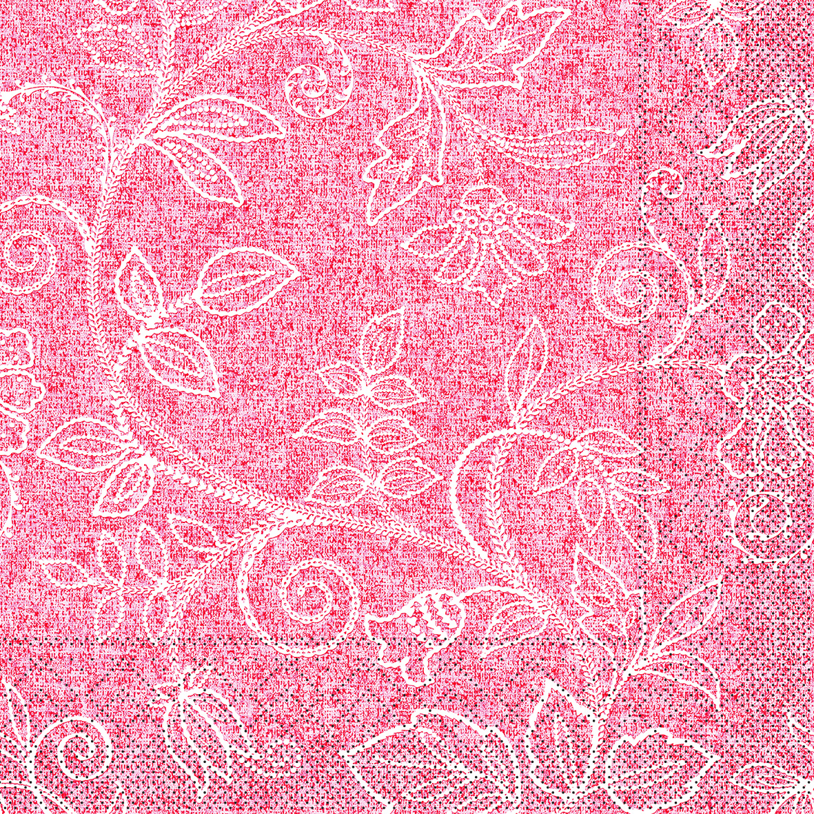 Mank Serviette 3-lagig, Tissue 1/4 Falz, 40 x 40 cm, Darlyn terrakotta