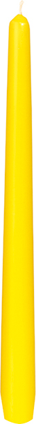 Leuchterkerzen, ca. 7h , 250 x 22 mm, gelb