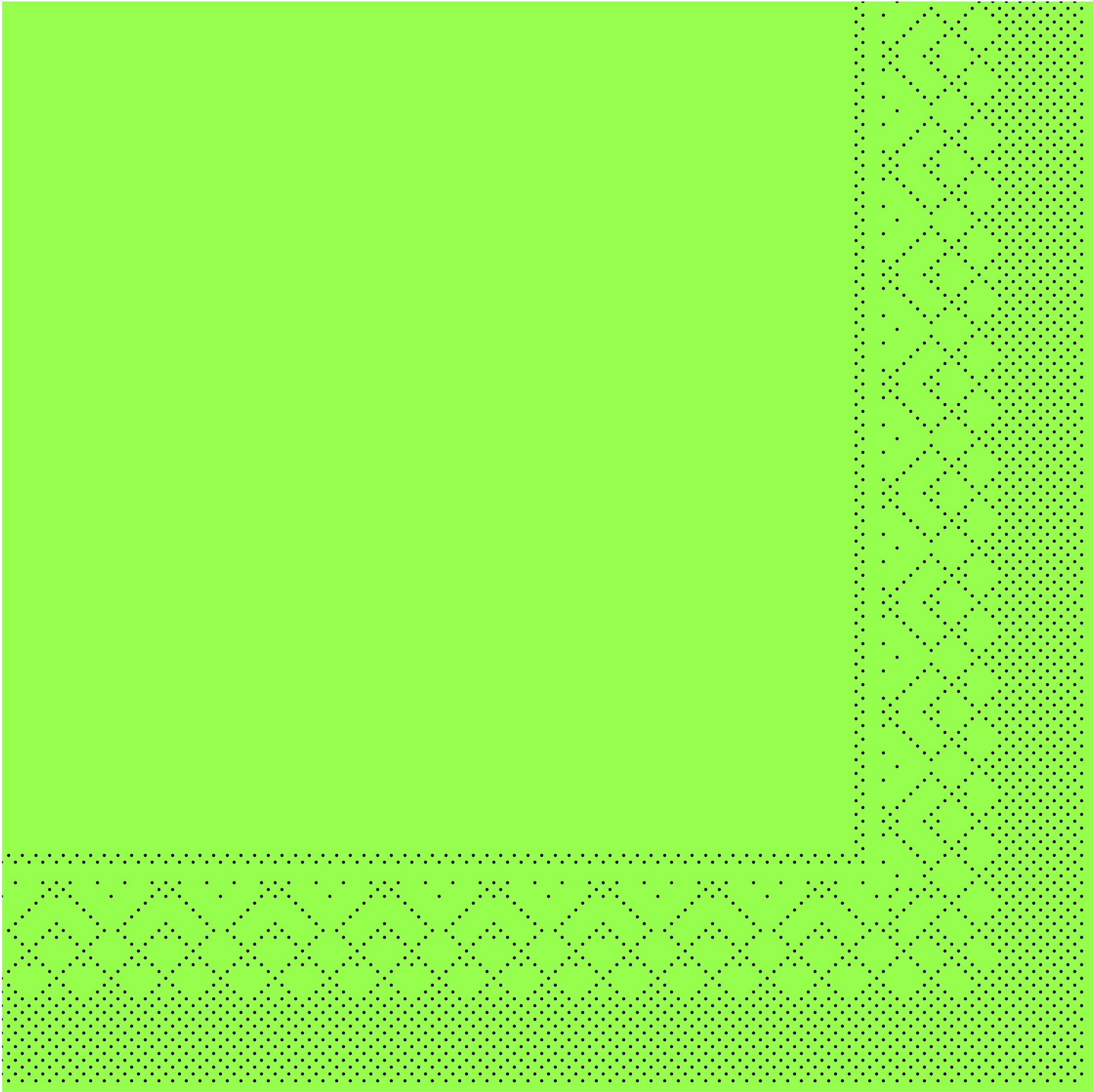 Mank Serviette 3-lagig, Tissue 1/4 Falz, 25 x 25 cm, Basic kiwi