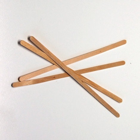 Rührstäbchen, 15.5x 0.6cm, Holz Holz, braun