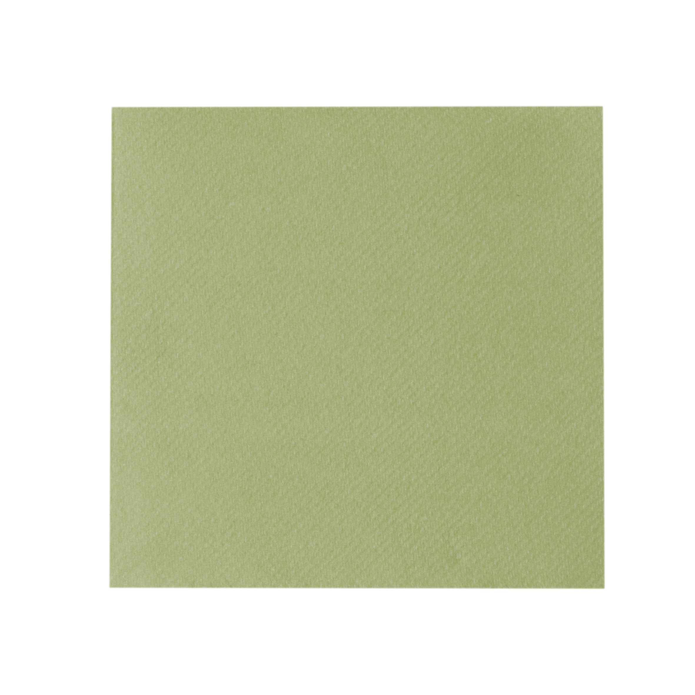 Mank Serviette Linclass-Light 1/4 Falz, 24 x 24 cm, Basic oliv