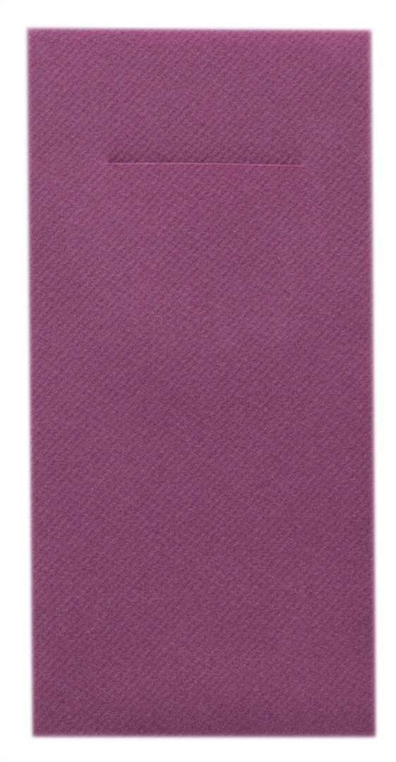 Mank Pocket-Napkins Linclass 1/8 Falz, 40 x 40 cm, Basic amethyst