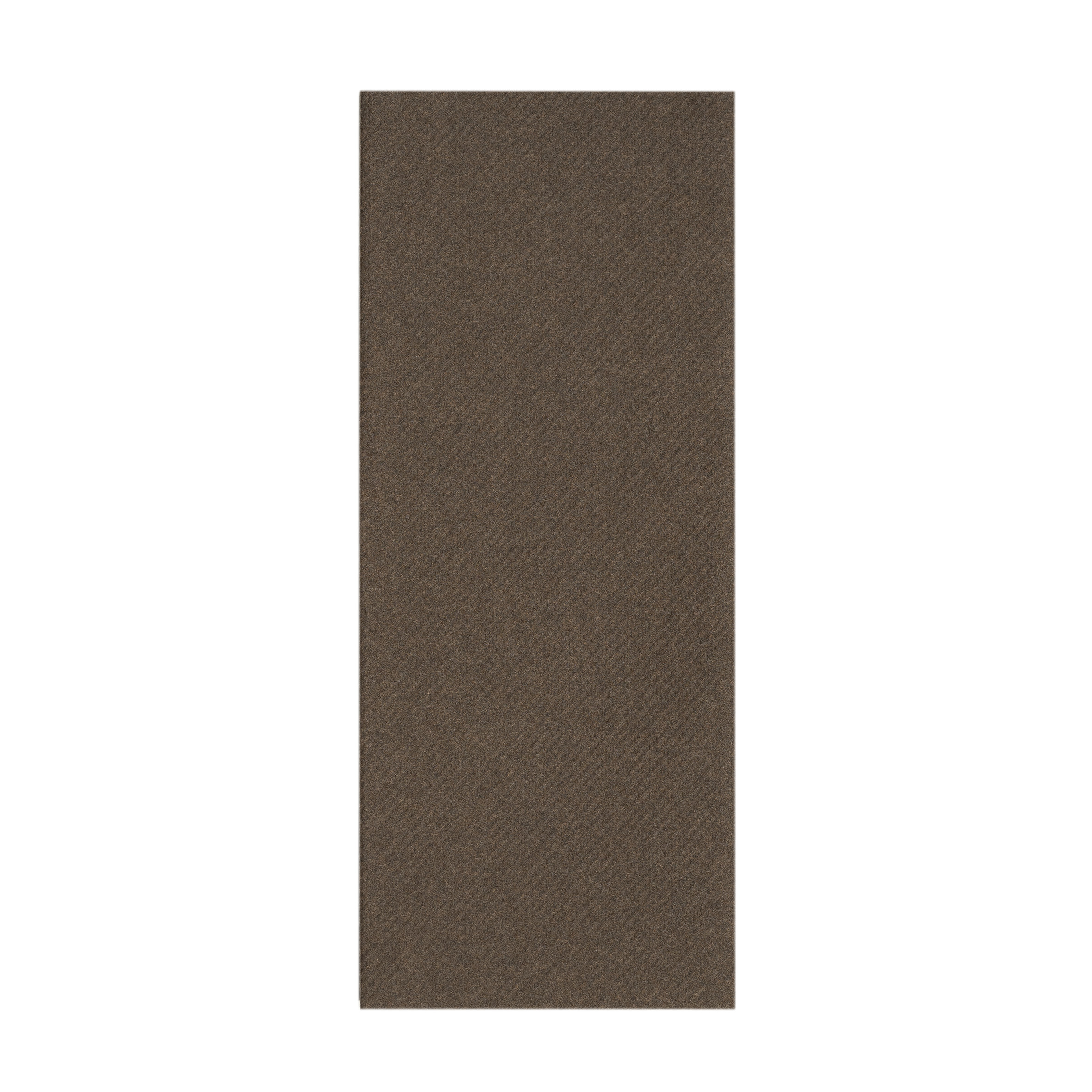 Mank Pocket-Napkins Linclass-Light 1/8 Falz, 40 x 33 cm, Basic braun
