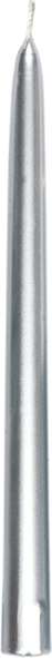 Spitzkerzen, ca. 6,5h , 260 x 22 mm, silber