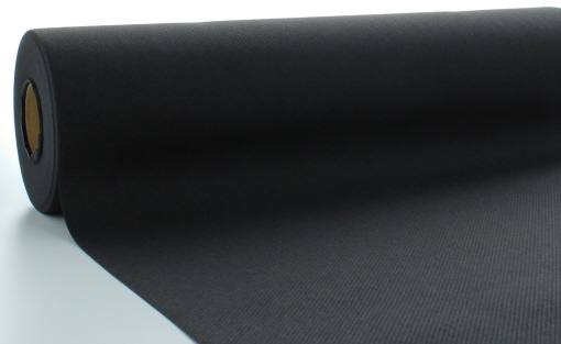 Mank Tischdeckrolle Pearl-Coating 1 x 25 m, Basic schwarz