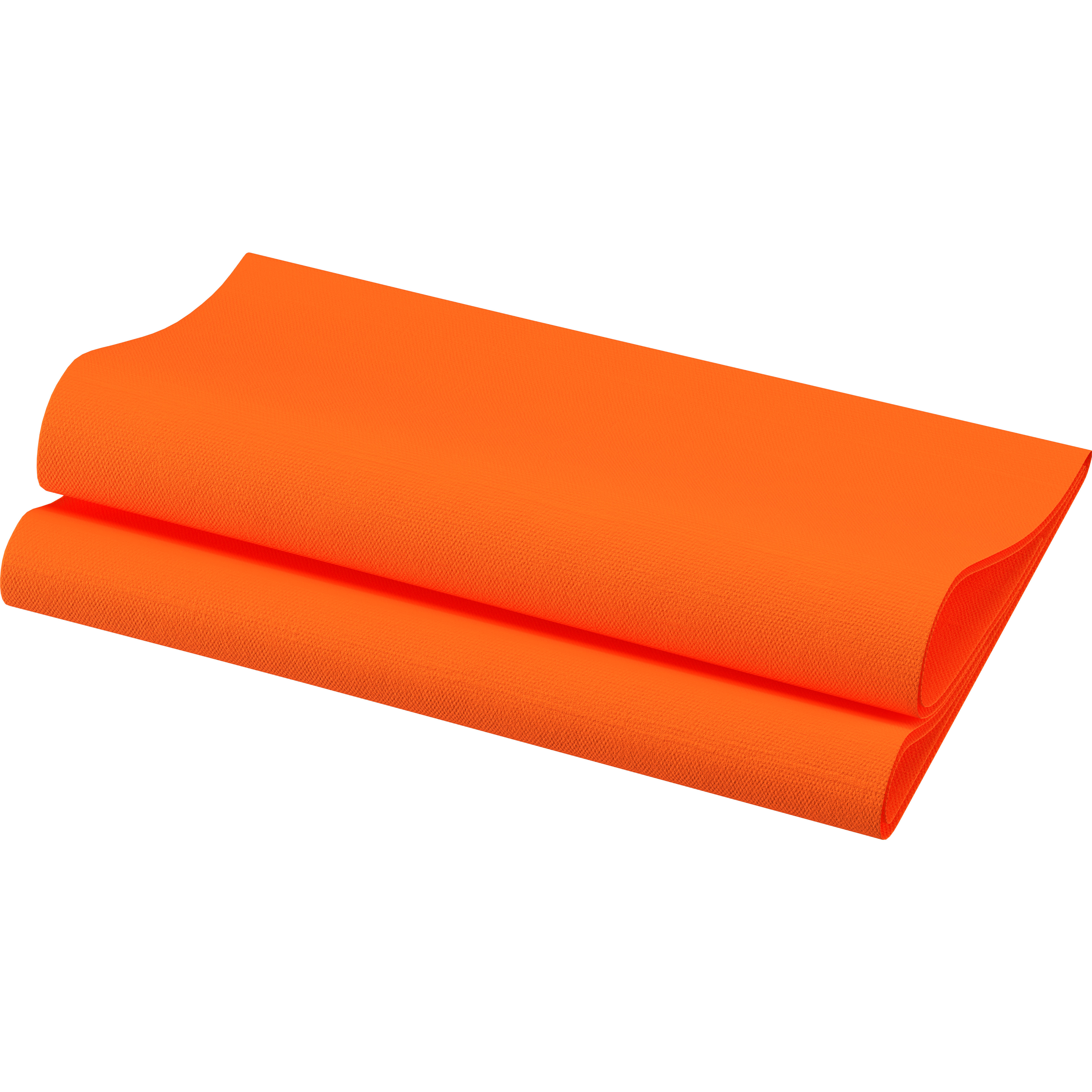 Bio-Dunisoft-Servietten 1/4 Falz, 40 x 40 cm, sun orange