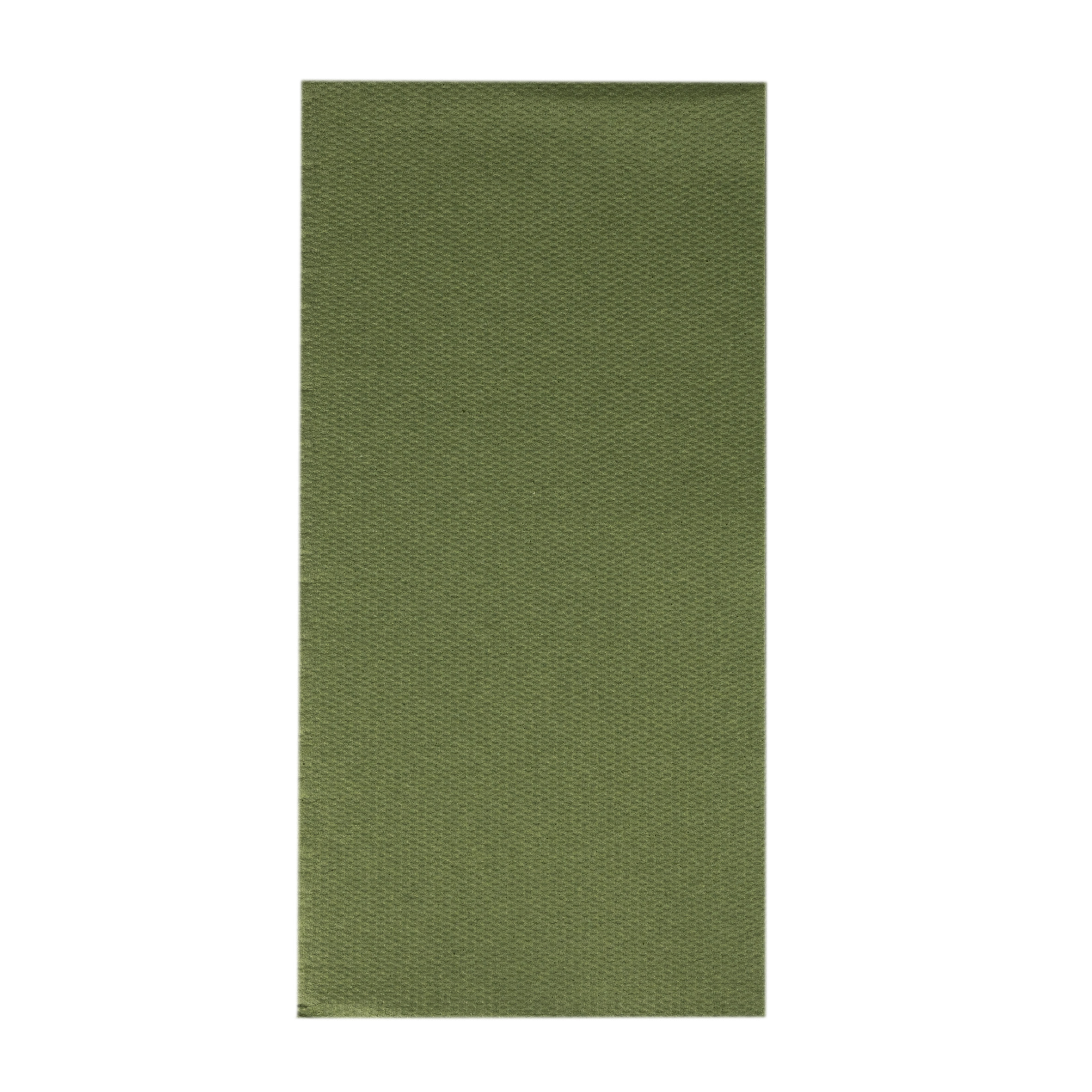 Mank Serviette Softpoint 1/8 Falz, 40 x 40 cm, Basic oliv