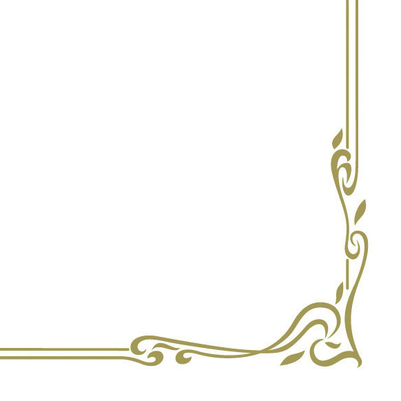 Mank Serviette Linclass 1/4 Falz, 40 x 40 cm, Colour Line gold
