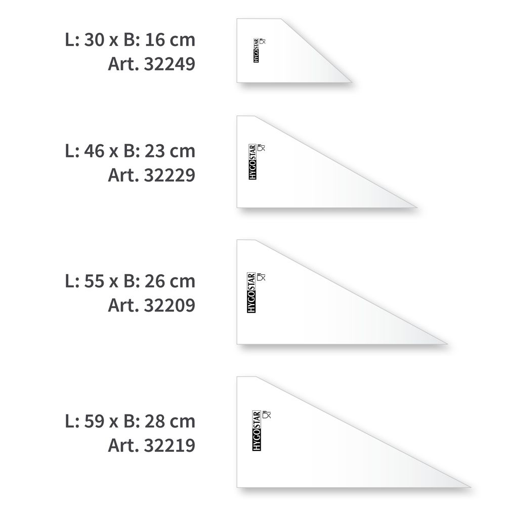 Spritzbeutel Cool | 3-lagig, LDPE 26,5x55cm, transparent