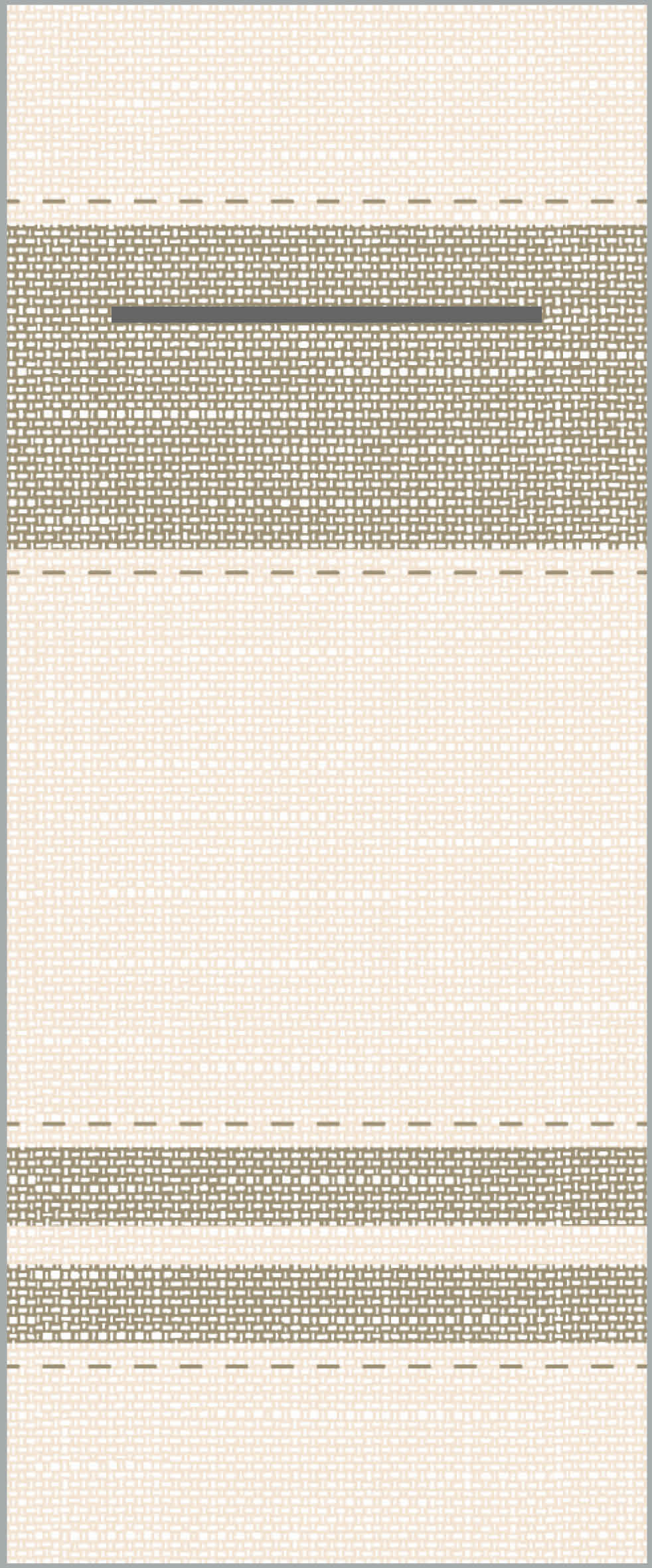 Mank Pocket-Napkins Linclass-Light 1/8 Falz, 40 x 33 cm, Brooklyn beige-grau