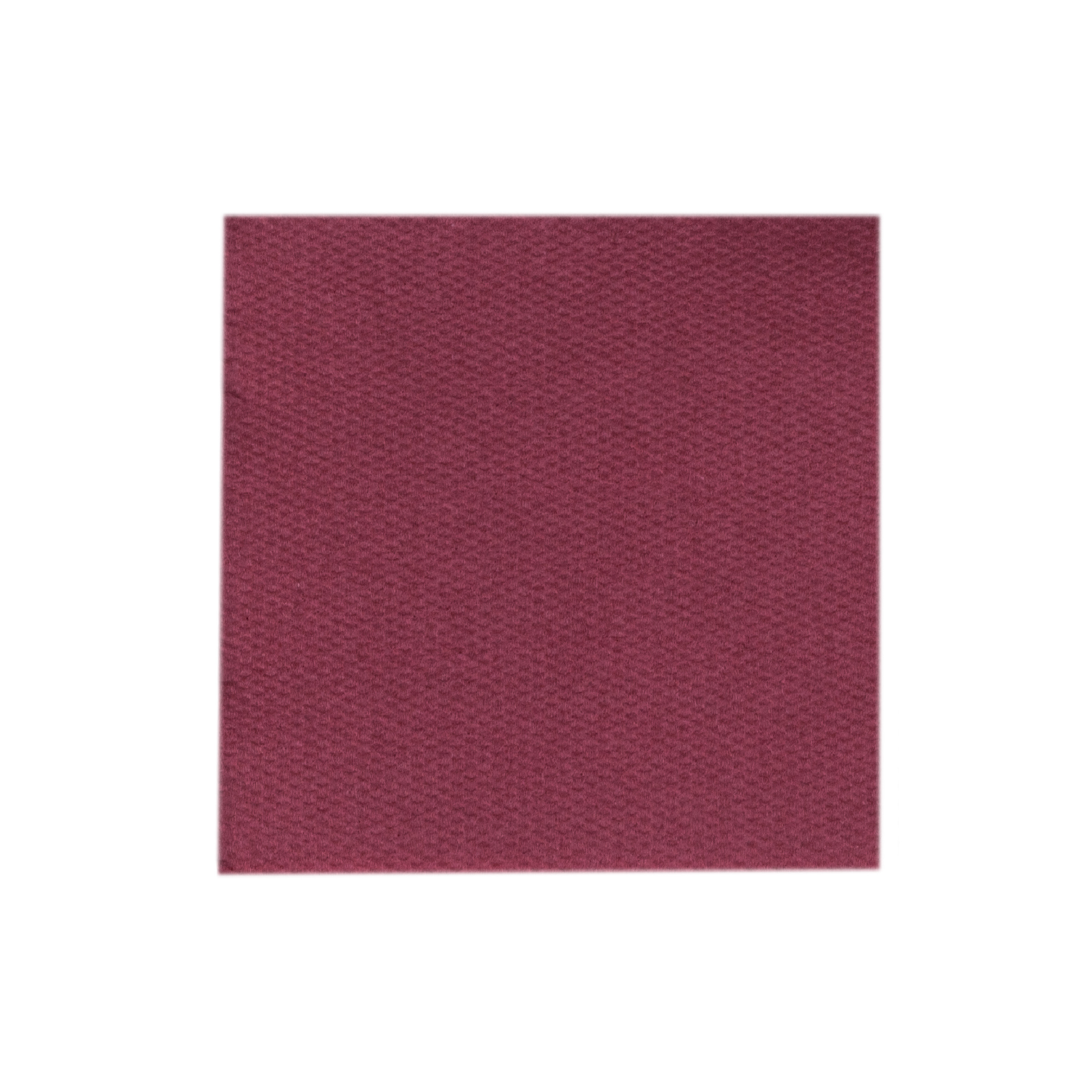Mank Serviette Softpoint 1/4 Falz, 17 x 17 cm, Basic bordeaux