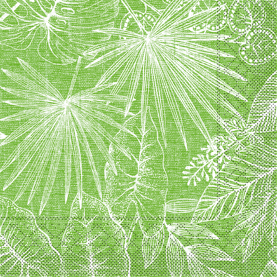 Mank Serviette 3-lagig, Tissue 1/4 Falz, 33 x 33 cm, Kona oliv