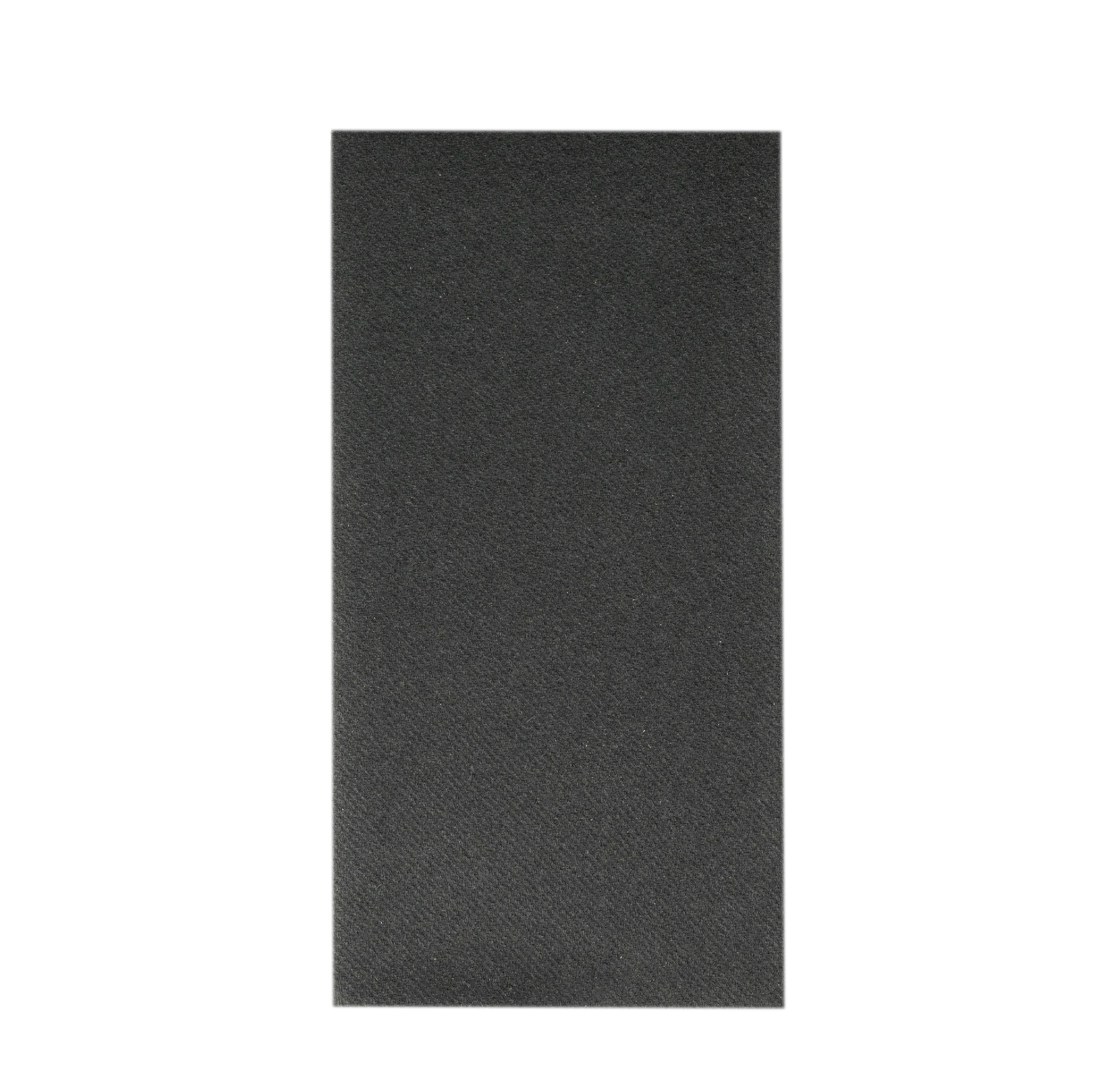 Mank Serviette Linclass 1/4 Falz, 48 x 48 cm, Basic schwarz