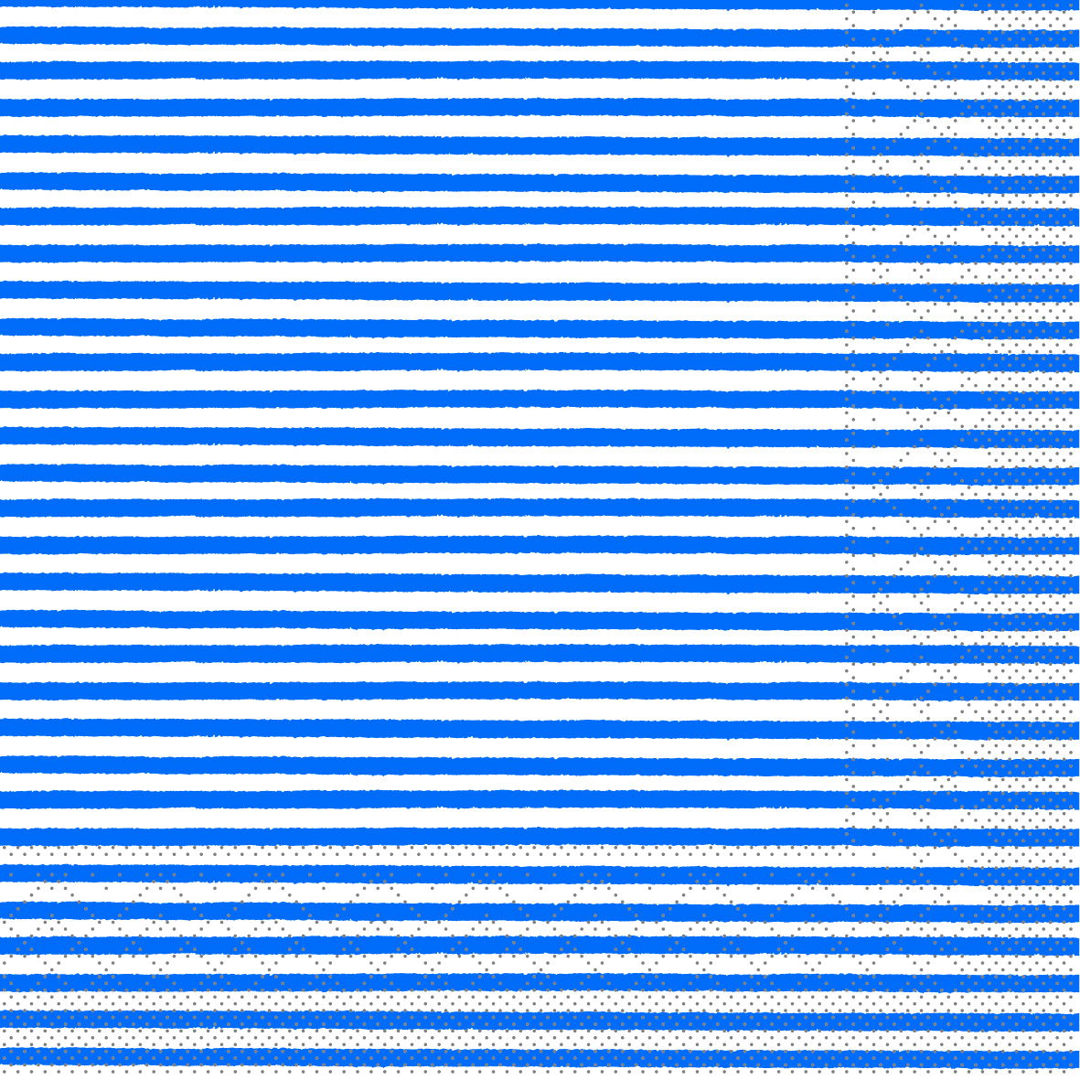 Mank Serviette 3-lagig, Tissue 1/4 Falz, 40 x 40 cm, Heiko blau