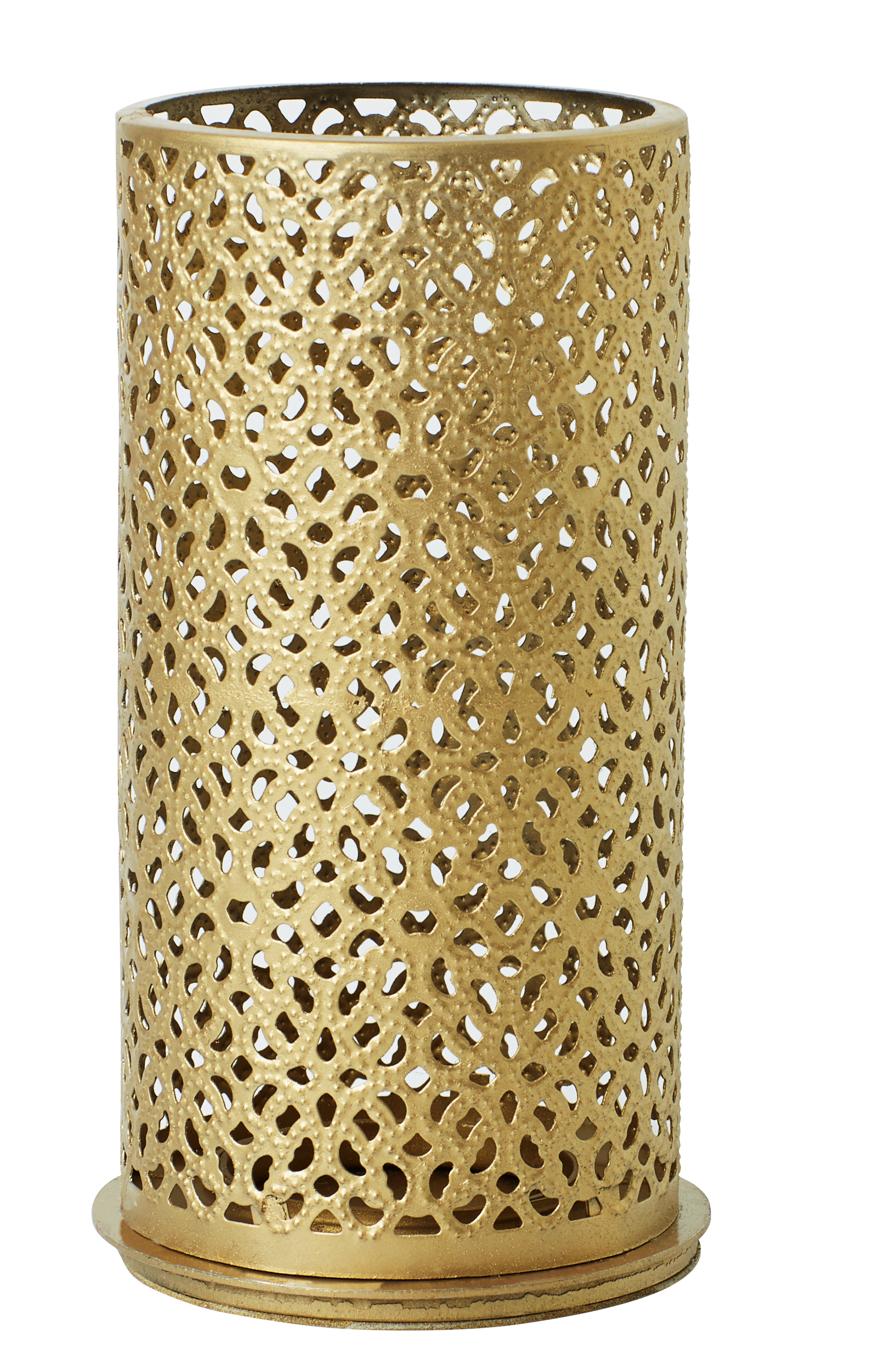 Kerzenhalter Bliss , 140 x 75 mm, gold, Metall