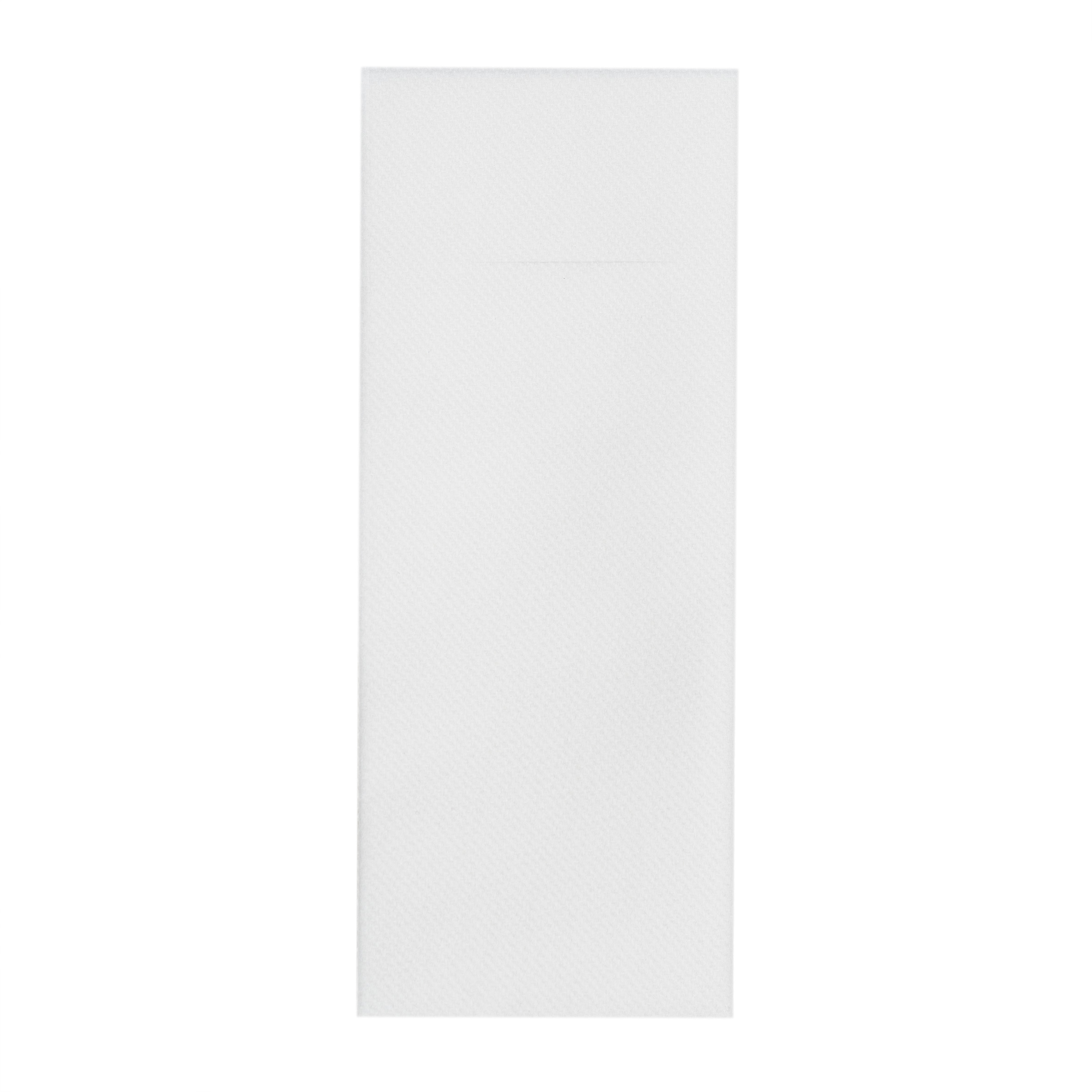 Mank Pocket-Napkins Linclass-Light 1/8 Falz, 40 x 33 cm, Basic weiss